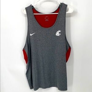 WSU Washington State University Nike Dri-Fit Tank Top Men’s Size XXL